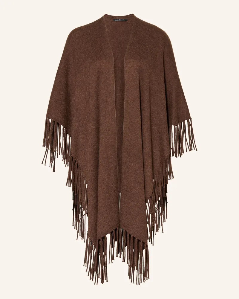 Luisa Cerano Cape braun Dunkelbraun