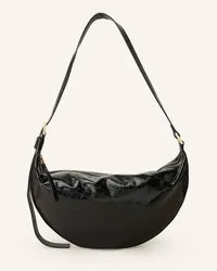 AllSaints Schultertasche HALF MOON Schwarz