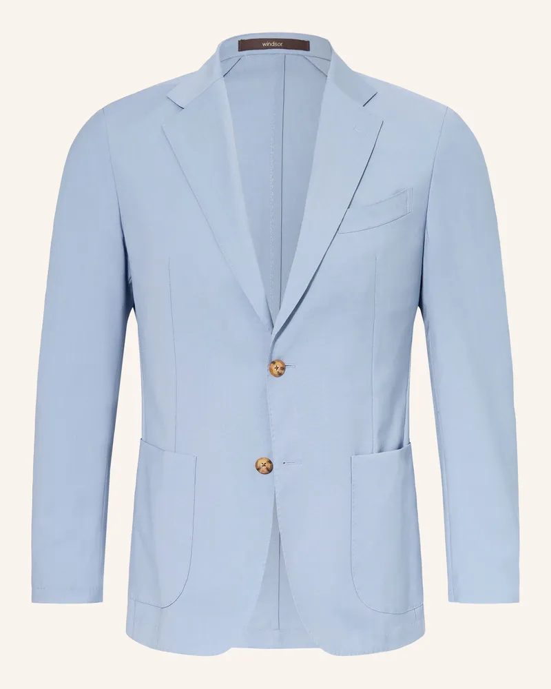 windsor. Anzugsakko travel2-w3 Extra Slim Fit blau 450