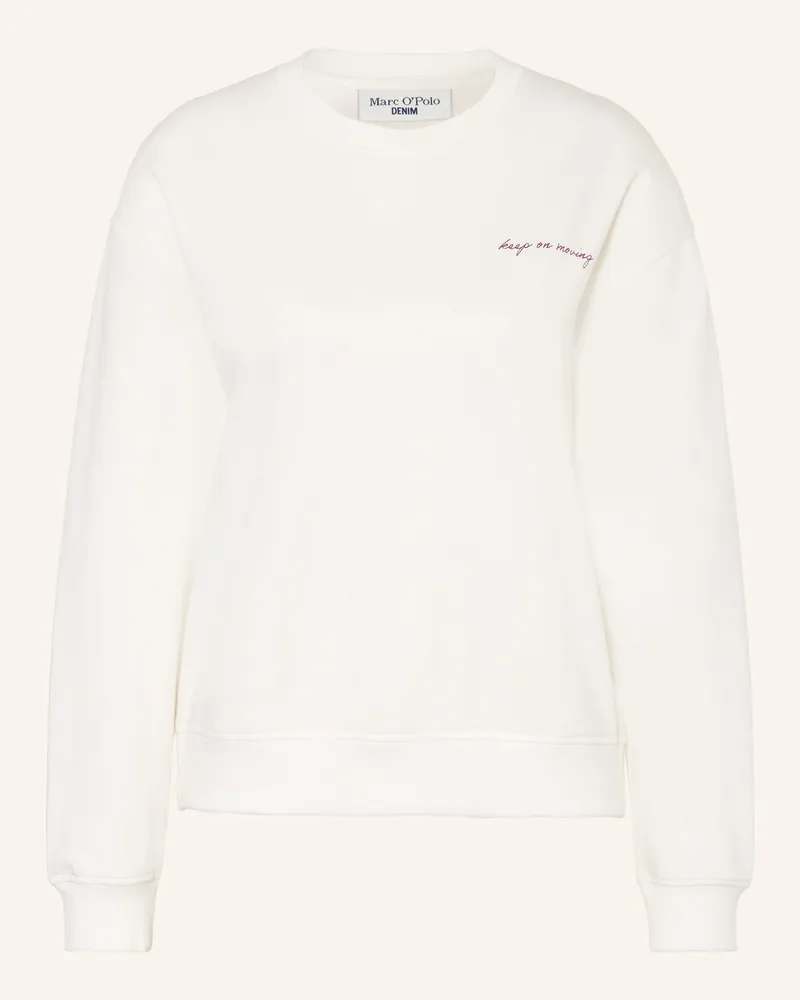 Marc O'Polo Sweatshirt weiss Weiss