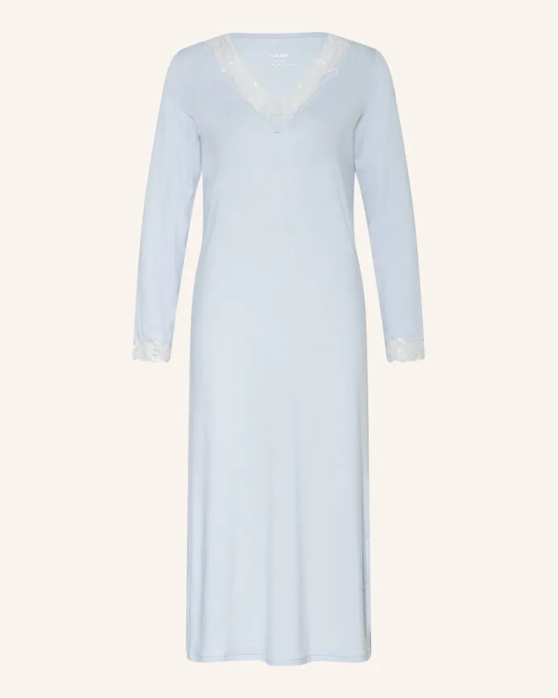 Calida Nachthemd ELEGANT DREAMS Hellblau