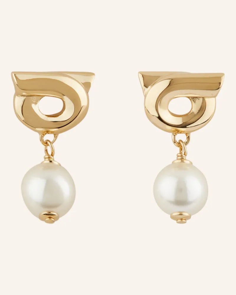 Ferragamo Ohrstecker Gancio gold Gold