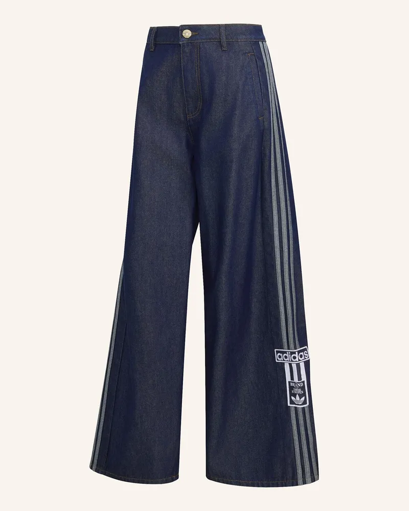 adidas Wide Leg Jeans Adibreak blau Blau