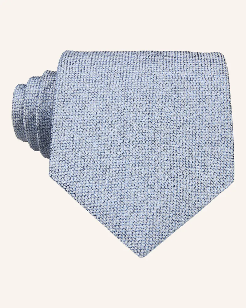 Profuomo Krawatte blau Blaugrau