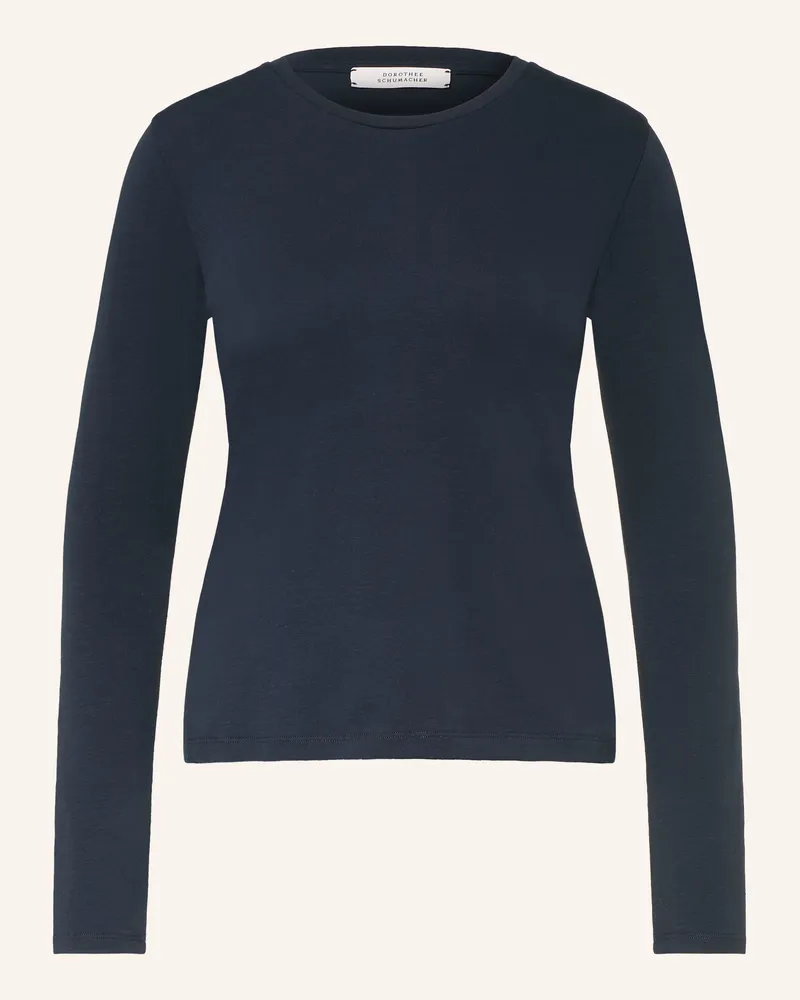 Dorothee Schumacher Longsleeve All Time Favorites blau Dunkelblau