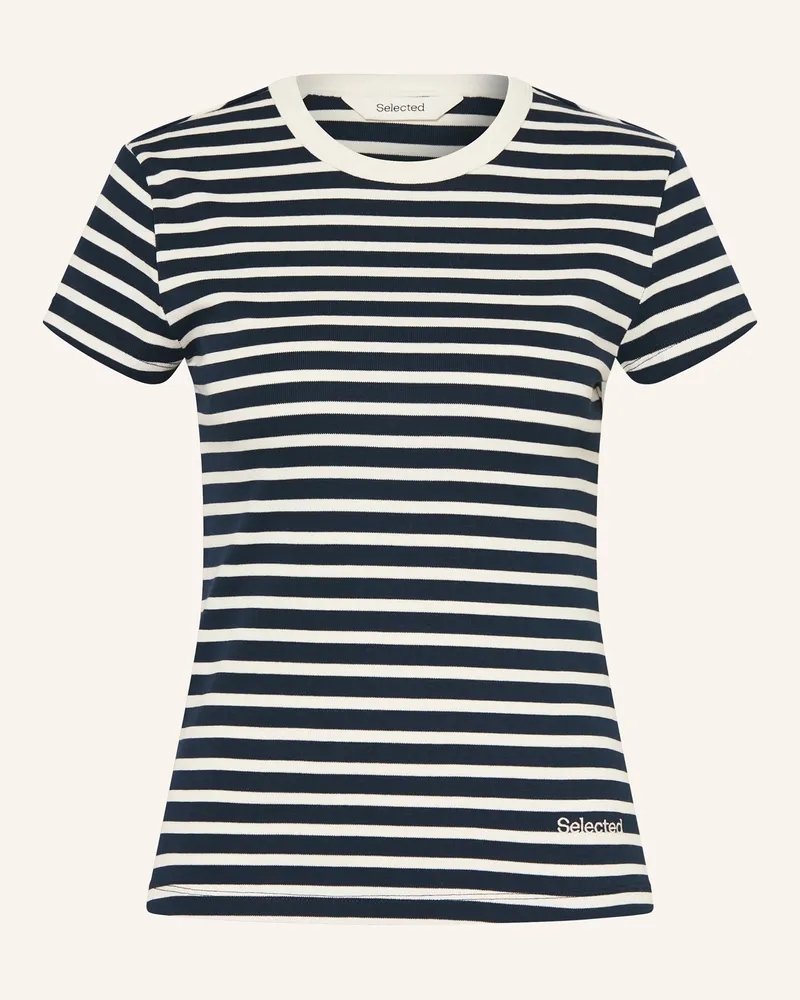 Selected T-Shirt Creme