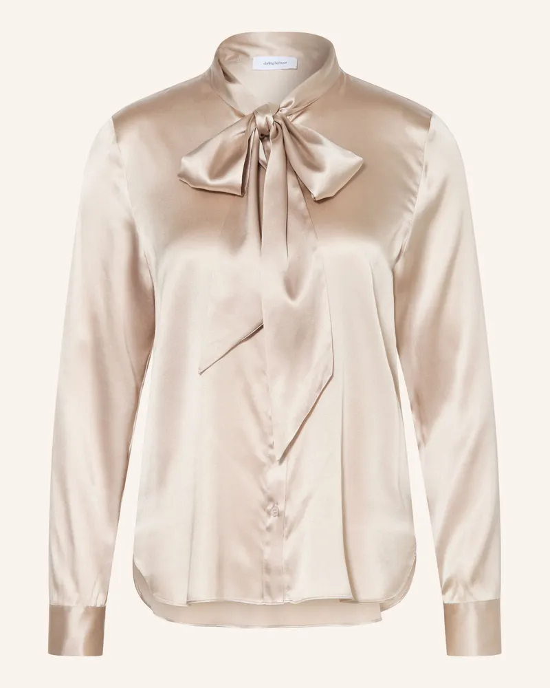 Darling Harbour Schluppenbluse Aus Seide beige Stone