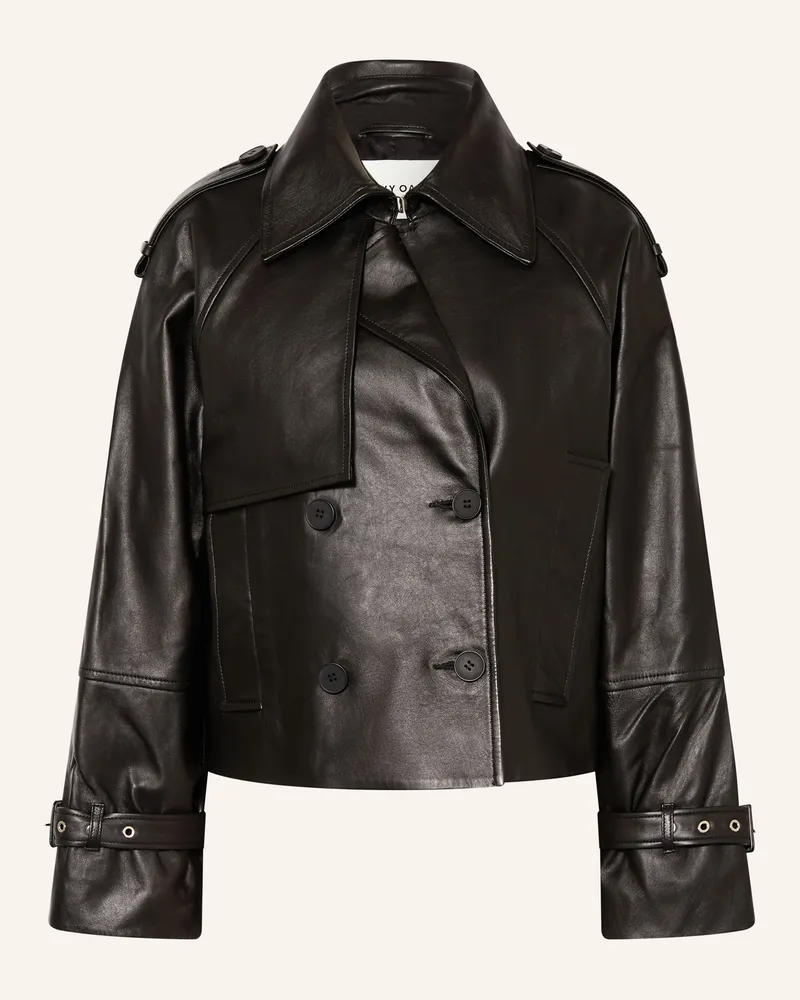IVY & OAK Lederjacke LUNA Schwarz