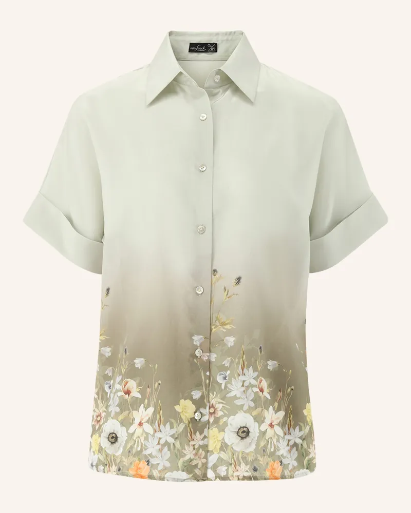 van Laack Bluse Modern Fit Grün