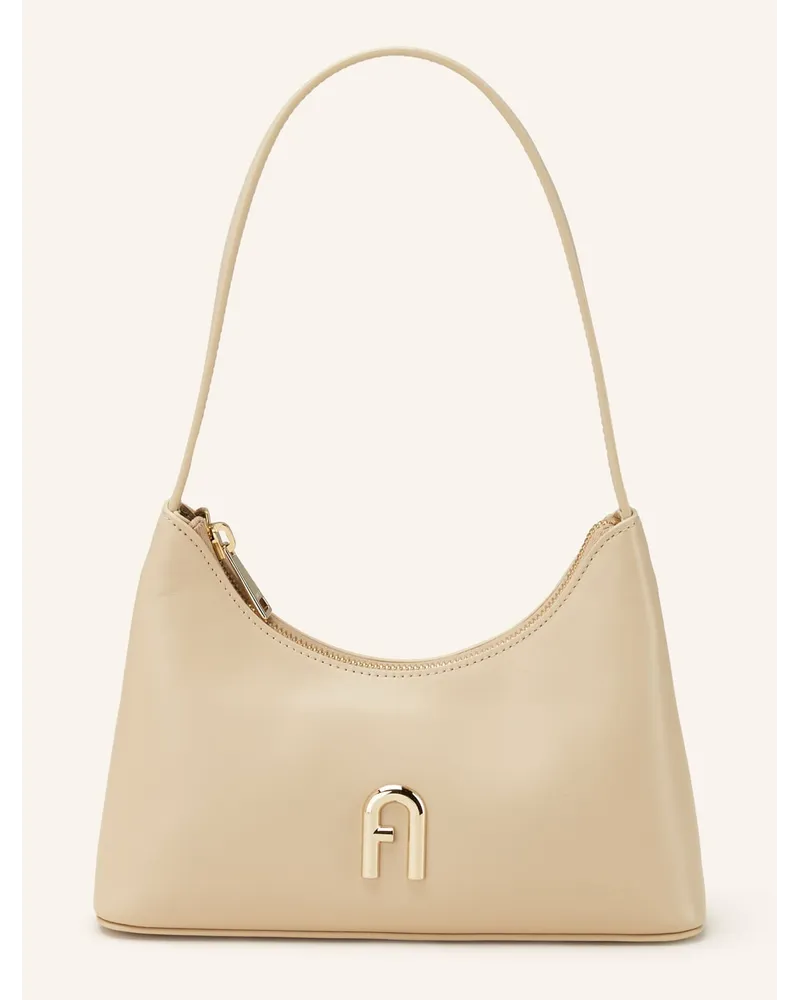 Furla Schultertasche Beige