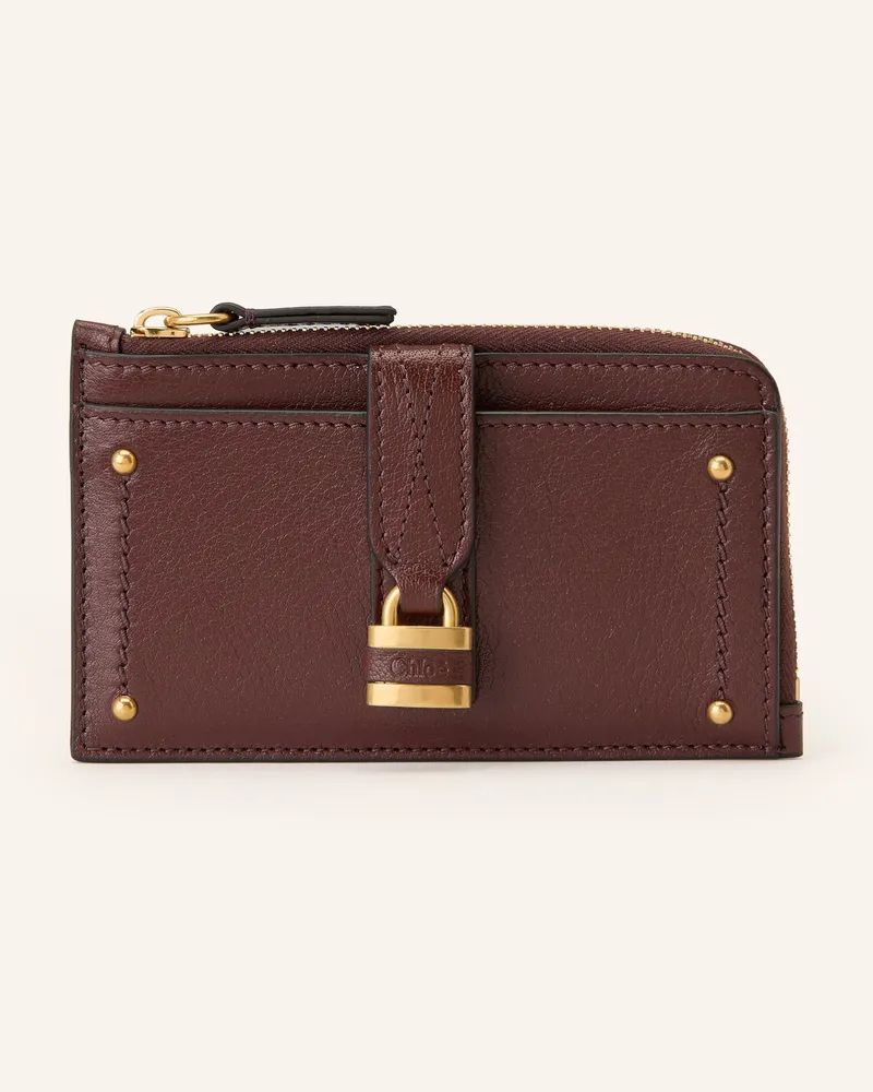 Chloé Kartenetui Paddington braun Crafty