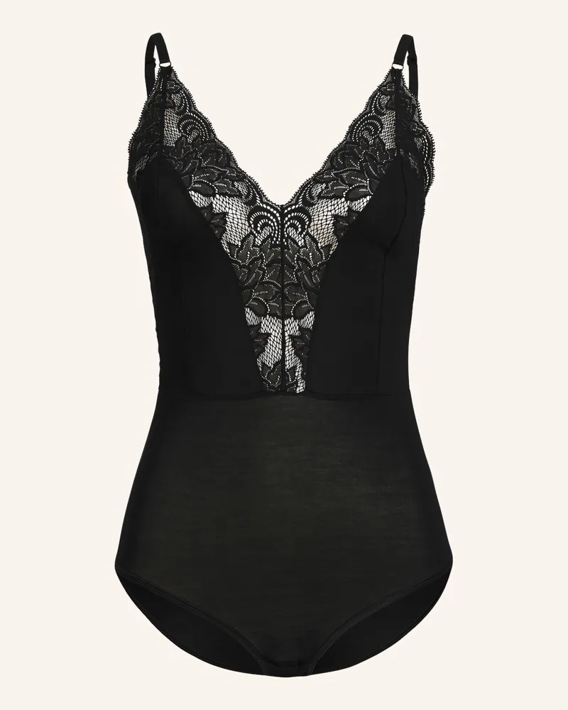 Ehrlich Textil Body Hannah schwarz Schwarz