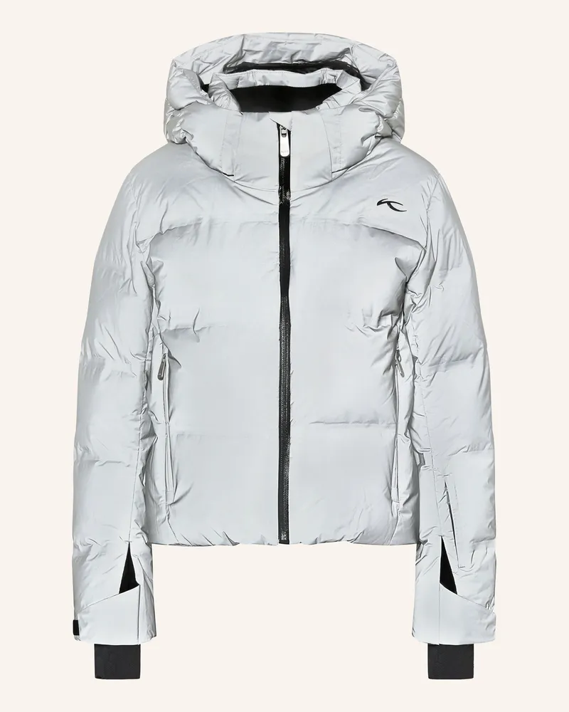 Kjus Daunen-Skijacke REFLECT Silber