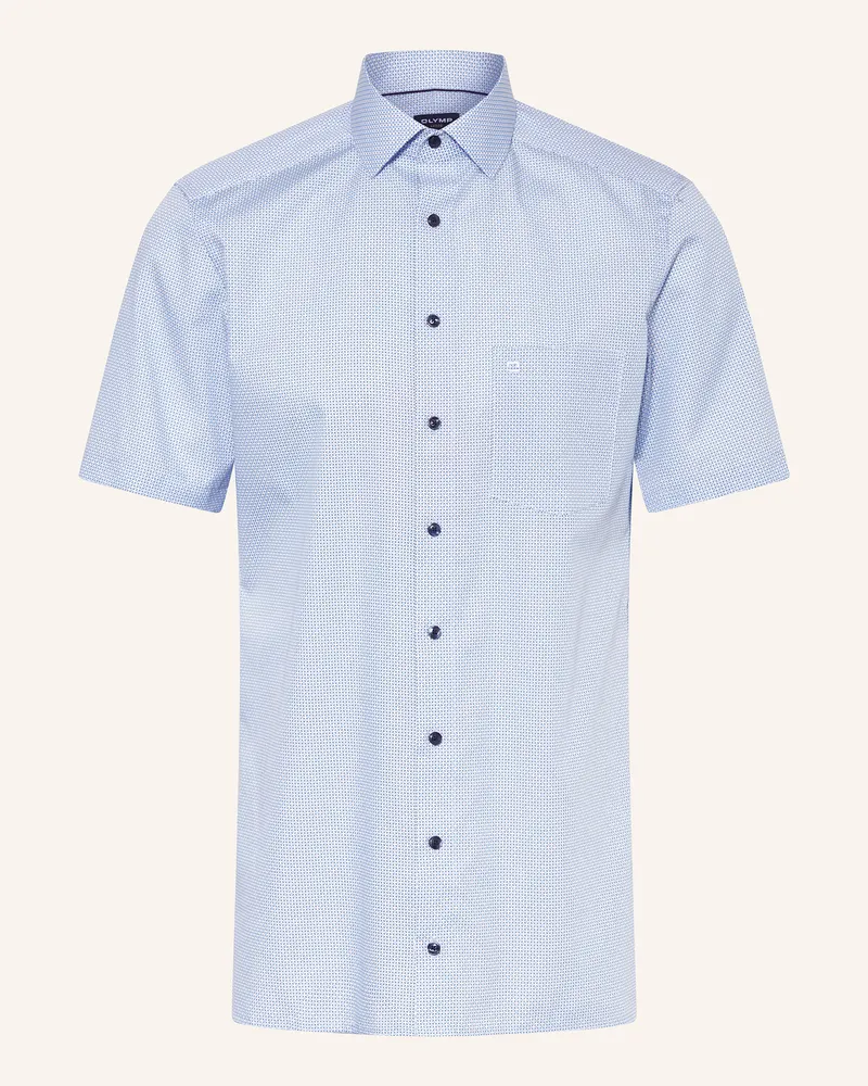 Olymp Kurzarm-Hemd Luxor modern fit Hellblau