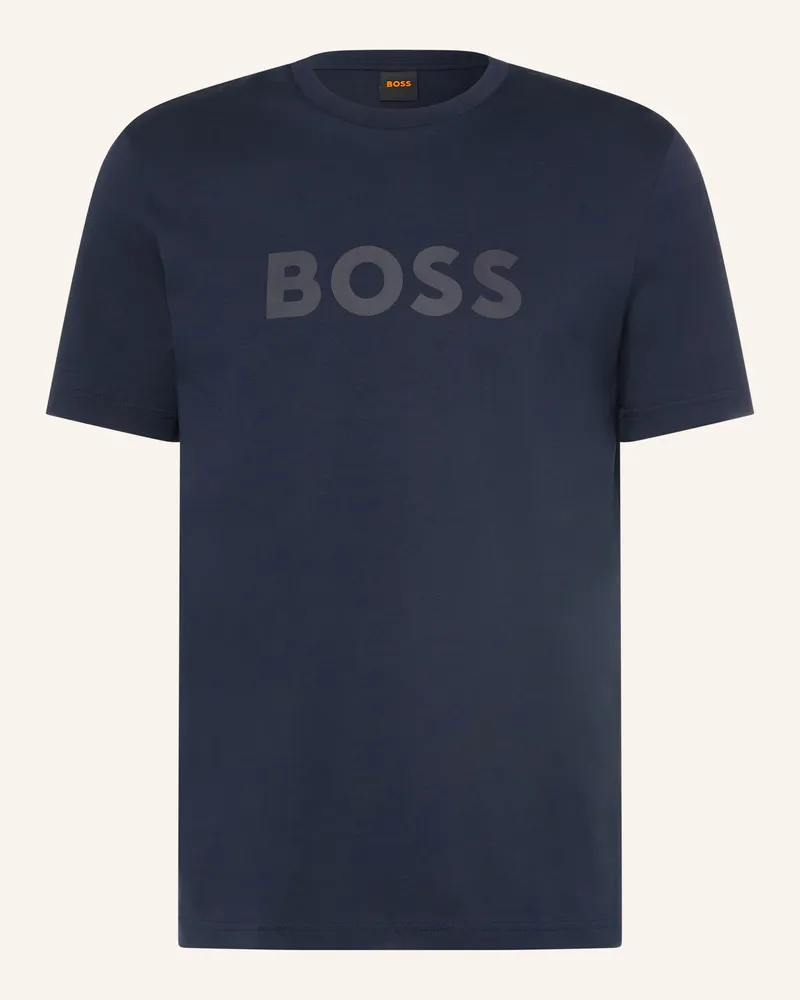HUGO BOSS T-Shirt blau Dunkelblau