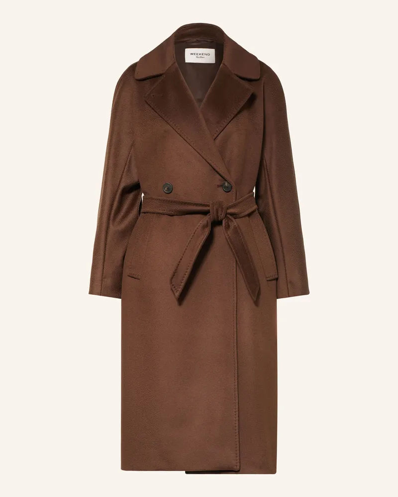 Max Mara Wollmantel Resina braun Dunkelbraun