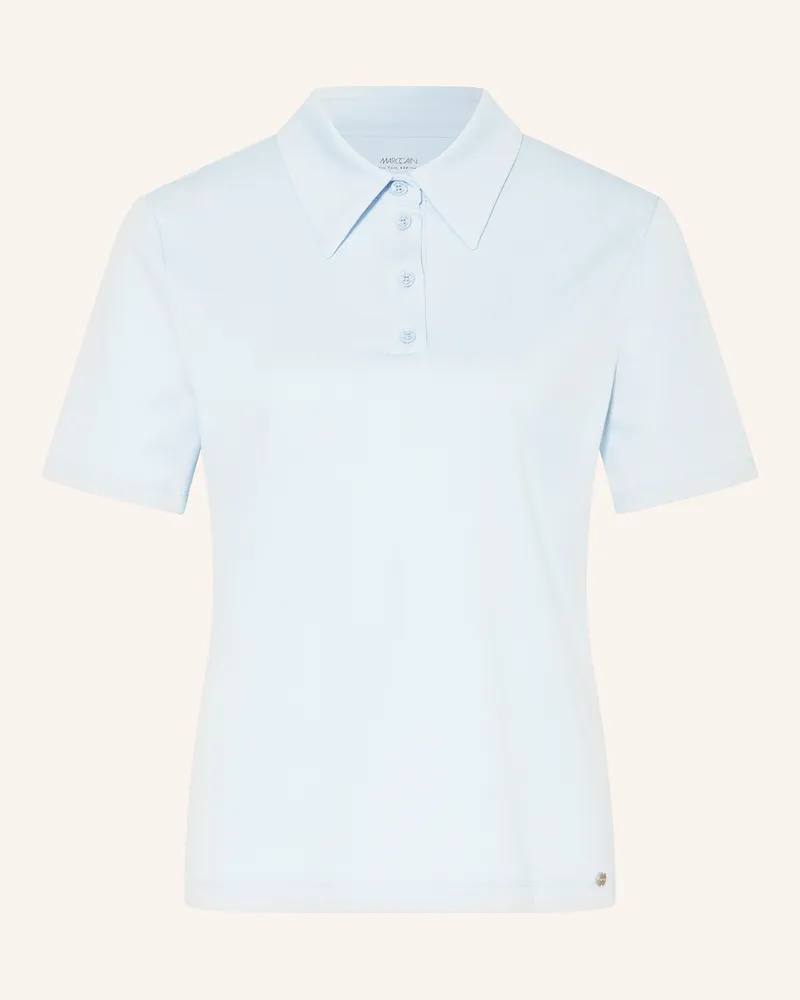 Marc Cain Jersey-Poloshirt blau 316