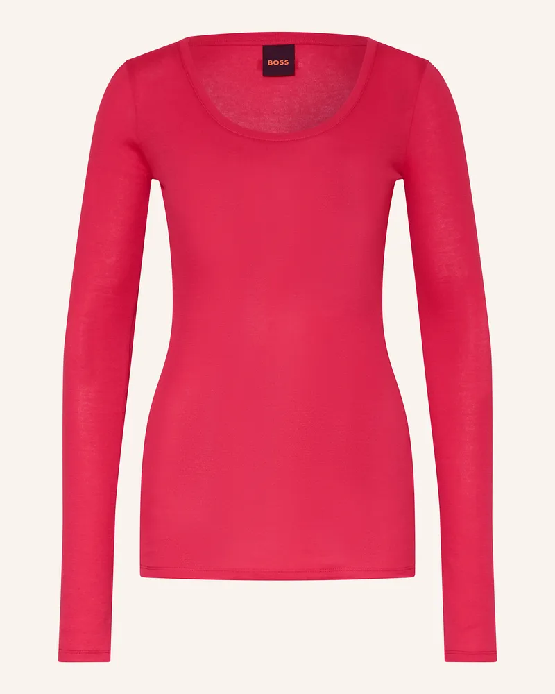 HUGO BOSS Longsleeve ELAYER Fuchsia