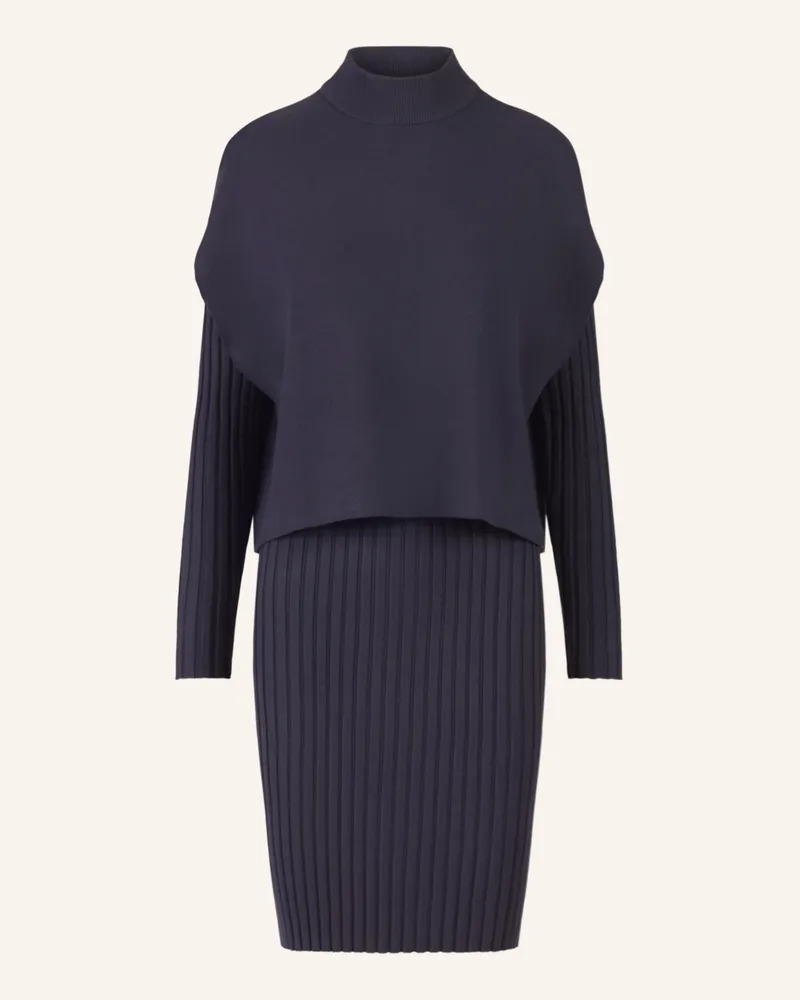 Apart Strick Set blau Dunkelblau