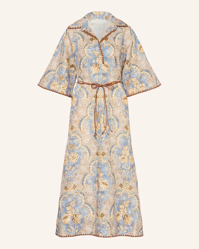 Zimmermann Strandkleid Daylight blau Hellblau