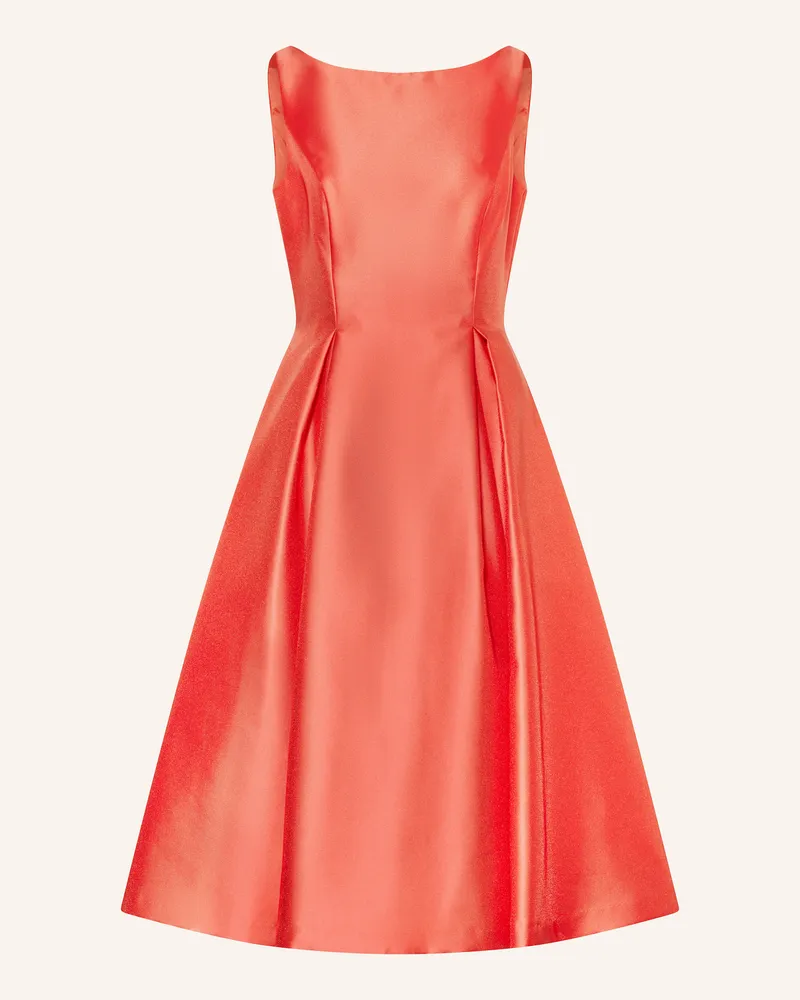 Adrianna Papell Satinkleid pink Lachs