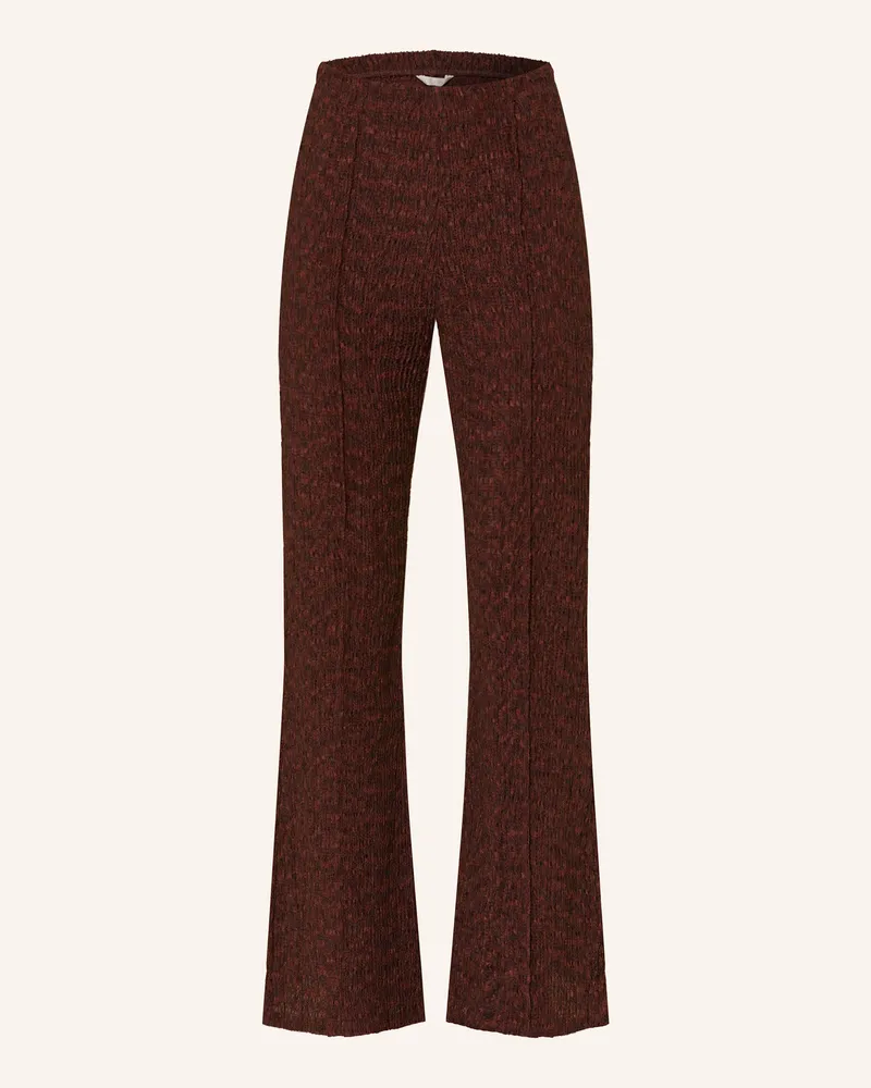 Guess Marlenehose NALENY Dunkelbraun