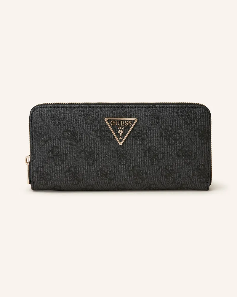 Guess Geldbörse LAUREL Grau