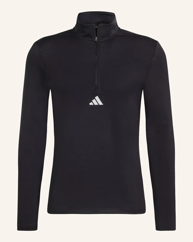 adidas Longsleeve Workout schwarz Schwarz