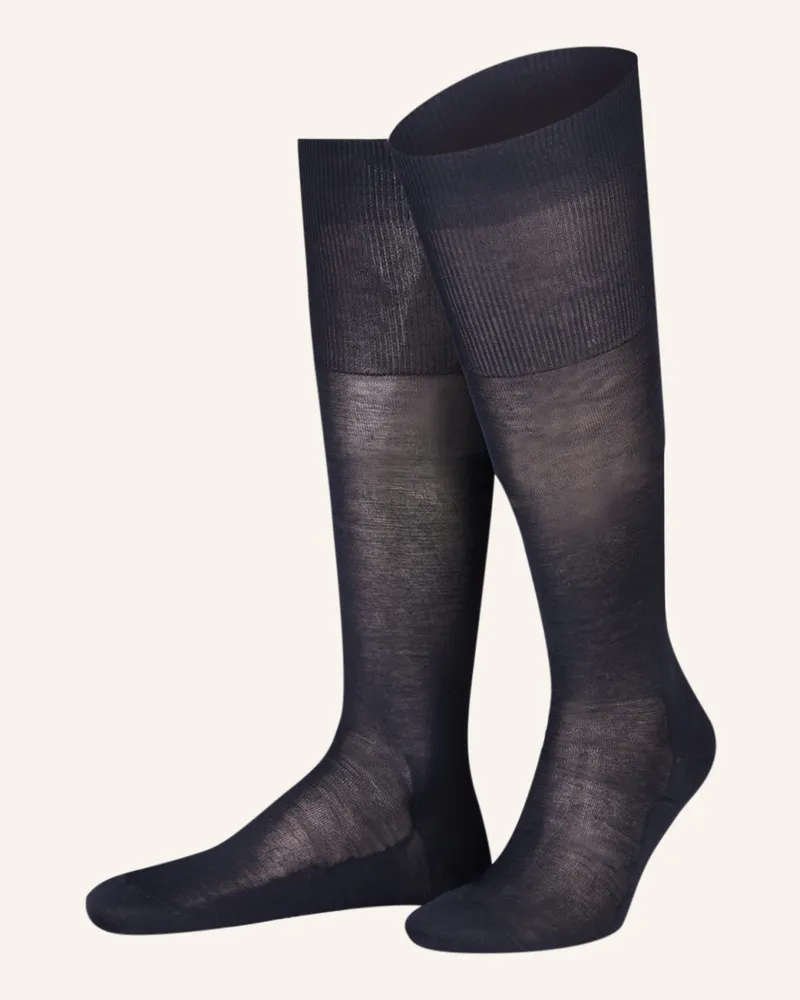 Falke Kniestrümpfe Luxury No. 9 blau 6370