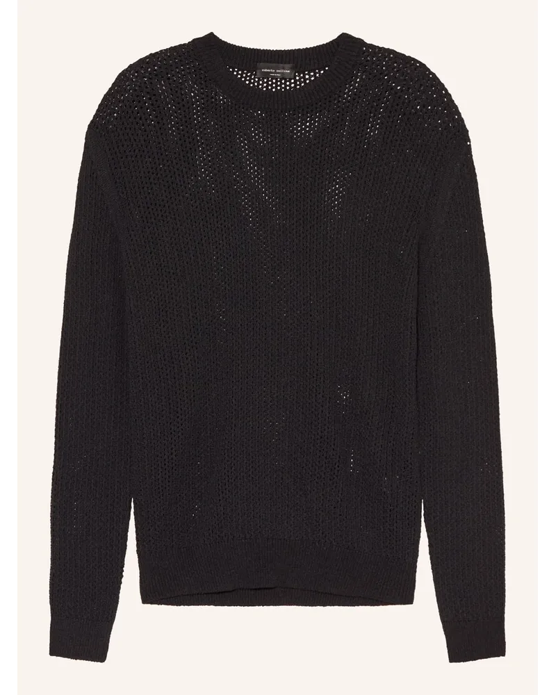 Roberto Collina Pullover Schwarz