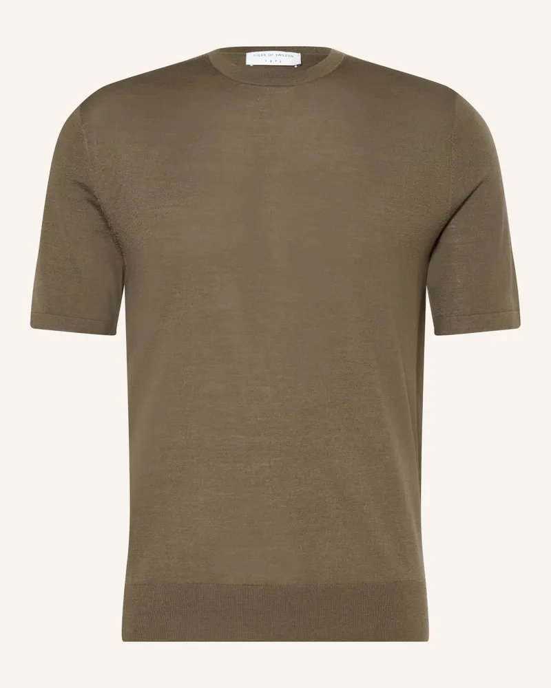 Tiger of Sweden Strickshirt Connor braun Khaki
