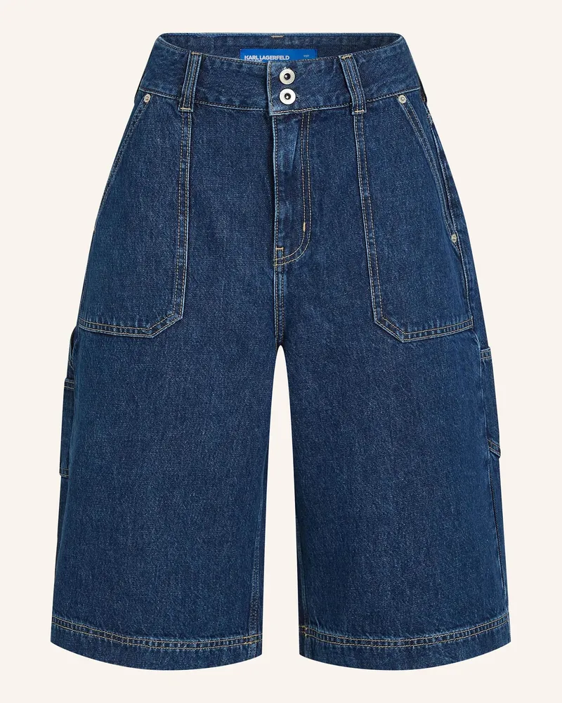 Karl Lagerfeld Shorts blau Blau