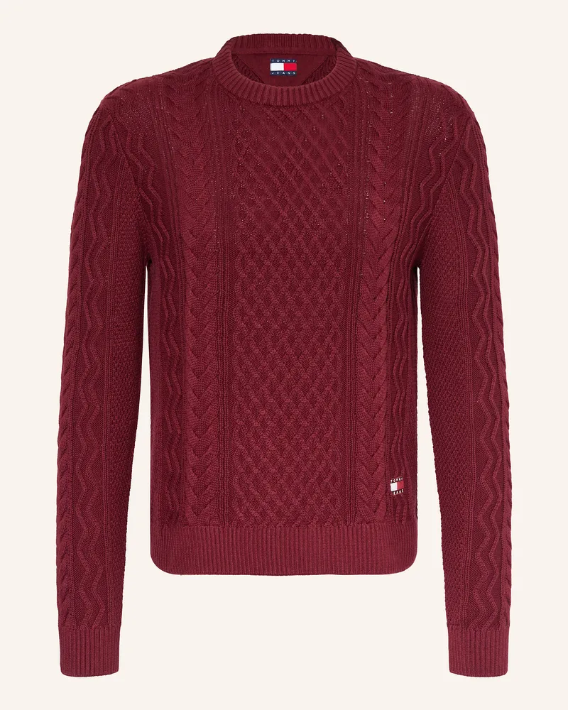 Tommy Hilfiger Pullover Dunkelrot