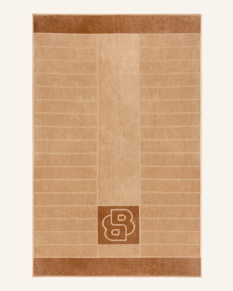 HUGO BOSS Badetuch Doubleb beige Creme