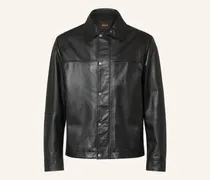 Lederjacke Joban schwarz