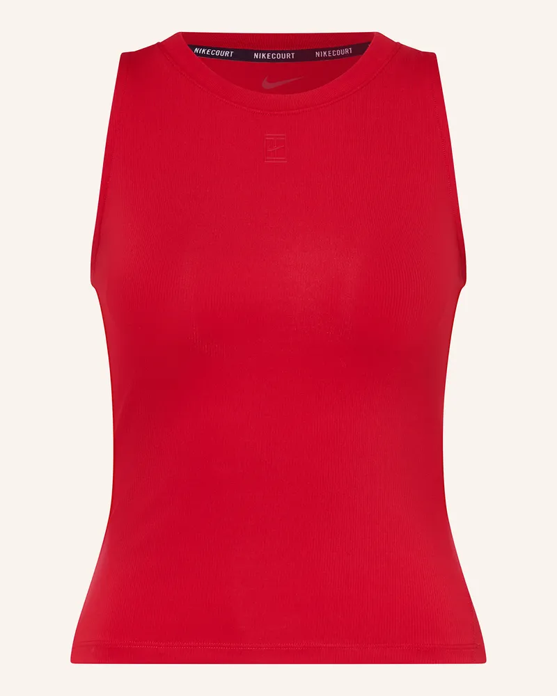 Nike Tanktop Court Advantage rot Rot