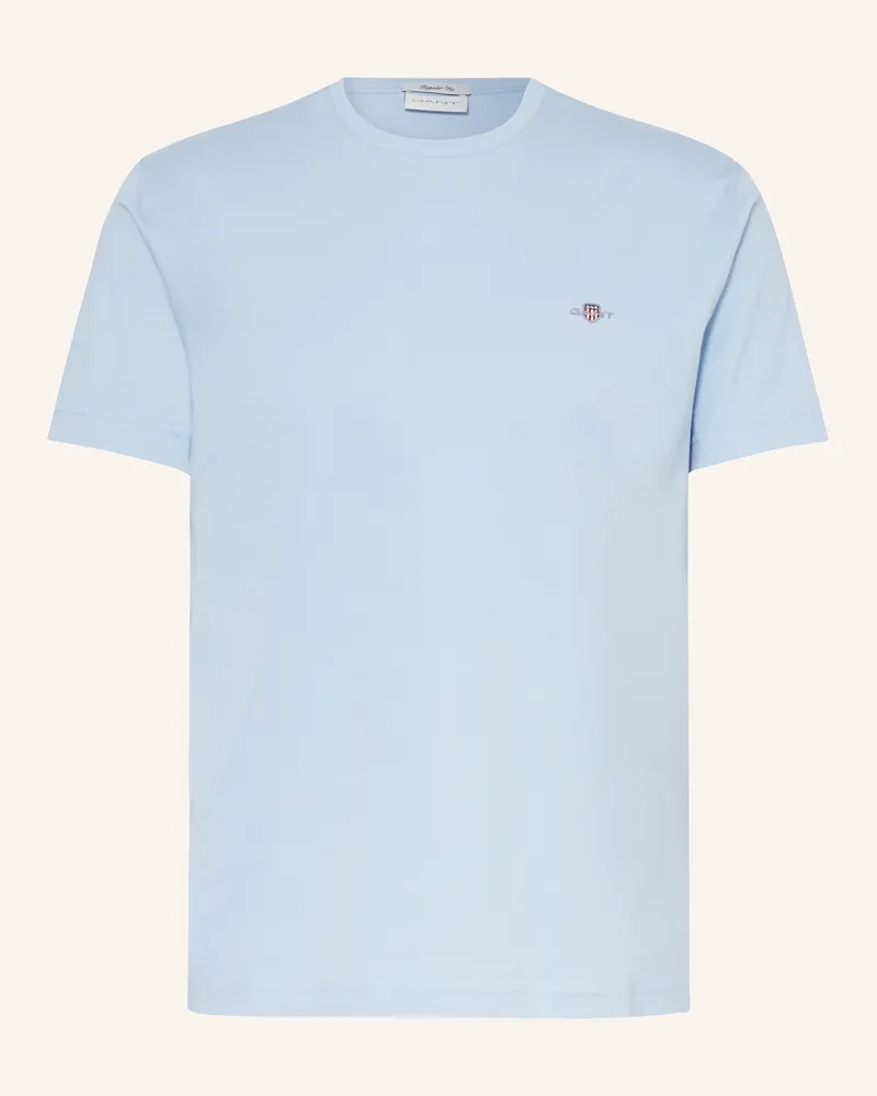 Gant T-Shirt blau Hellblau