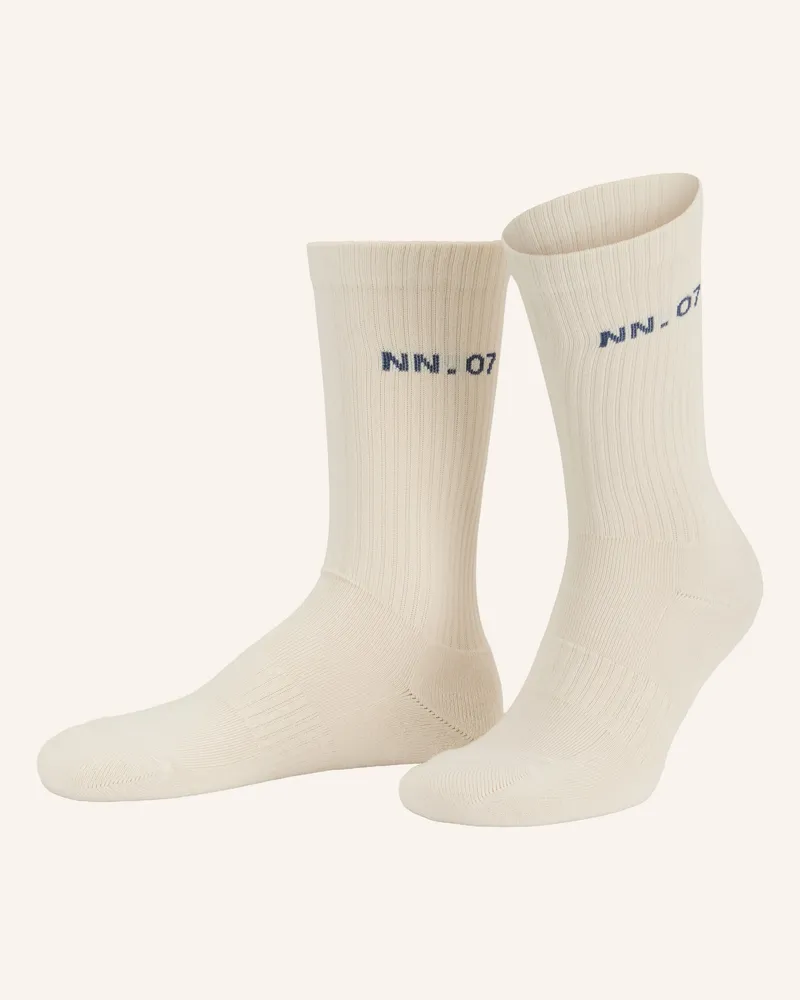 NN 07 Sportsocken weiss Creme