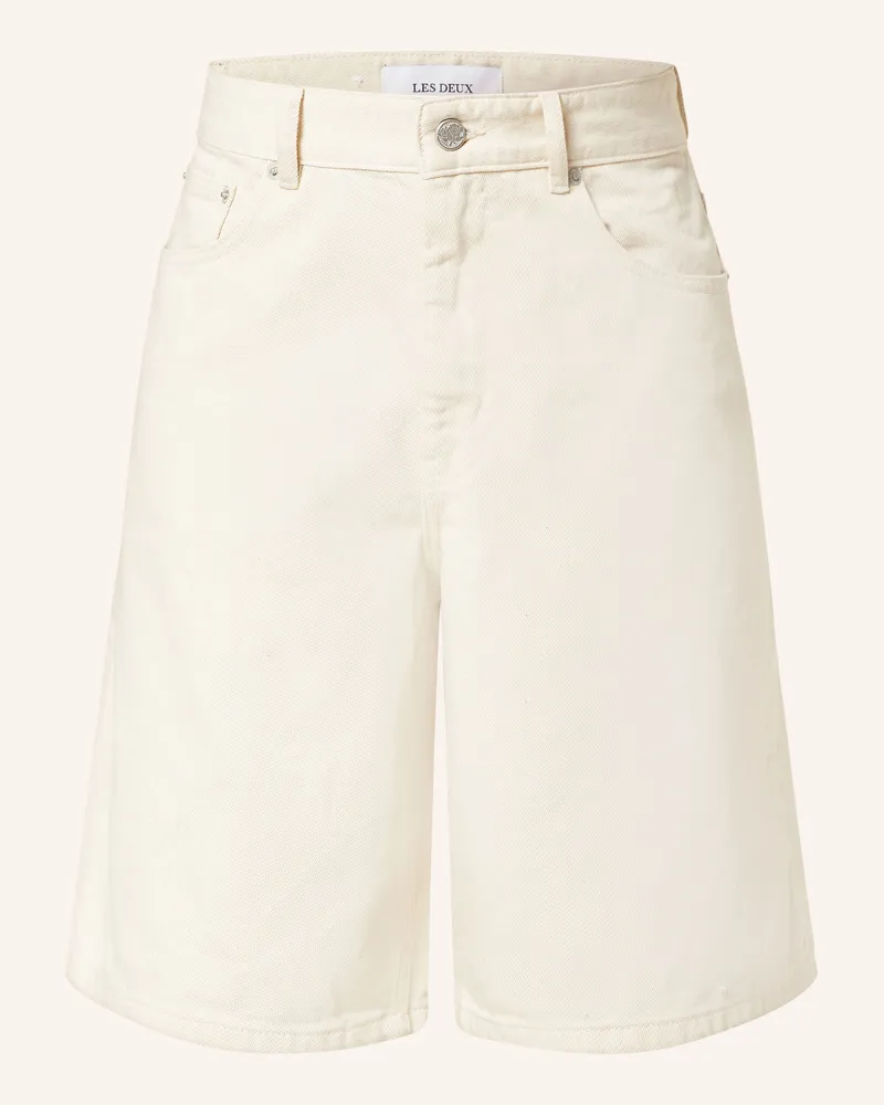 LES DEUX Jeansshorts Ryder weiss 215215