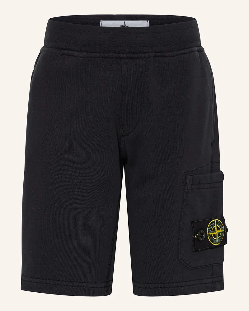 Stone Island Sweatshorts Dunkelblau