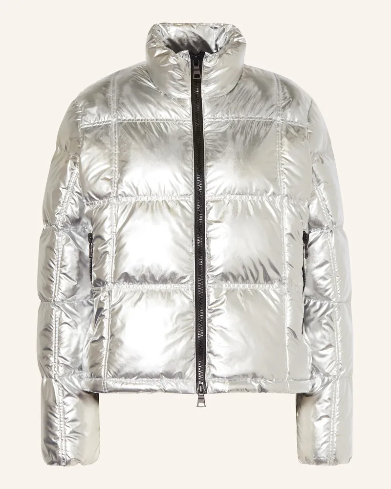 No. 1 Como Steppjacke Silber