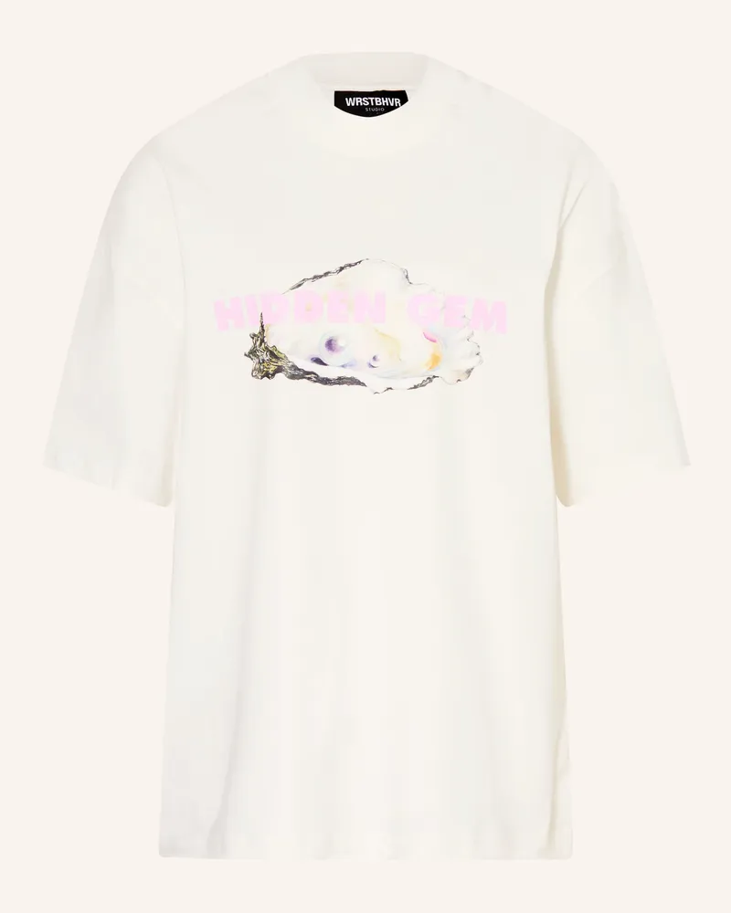 WRSTBHVR T-Shirt Frell weiss Weiss