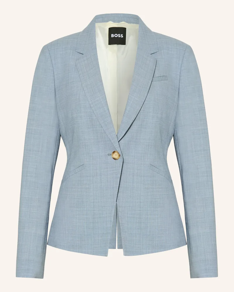 HUGO BOSS Blazer Jia blau Hellblau