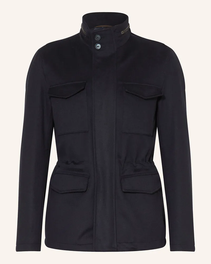 Herno Fieldjacket blau Dunkelblau