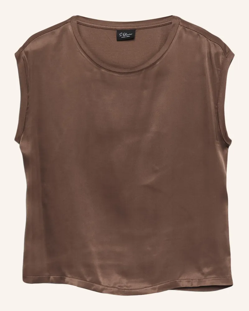 S.Oliver T-Shirt braun 
