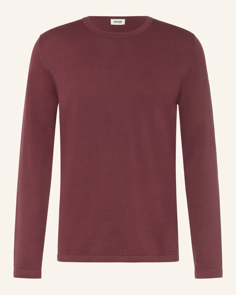 Drykorn Pullover Irmino rot Dunkelrot