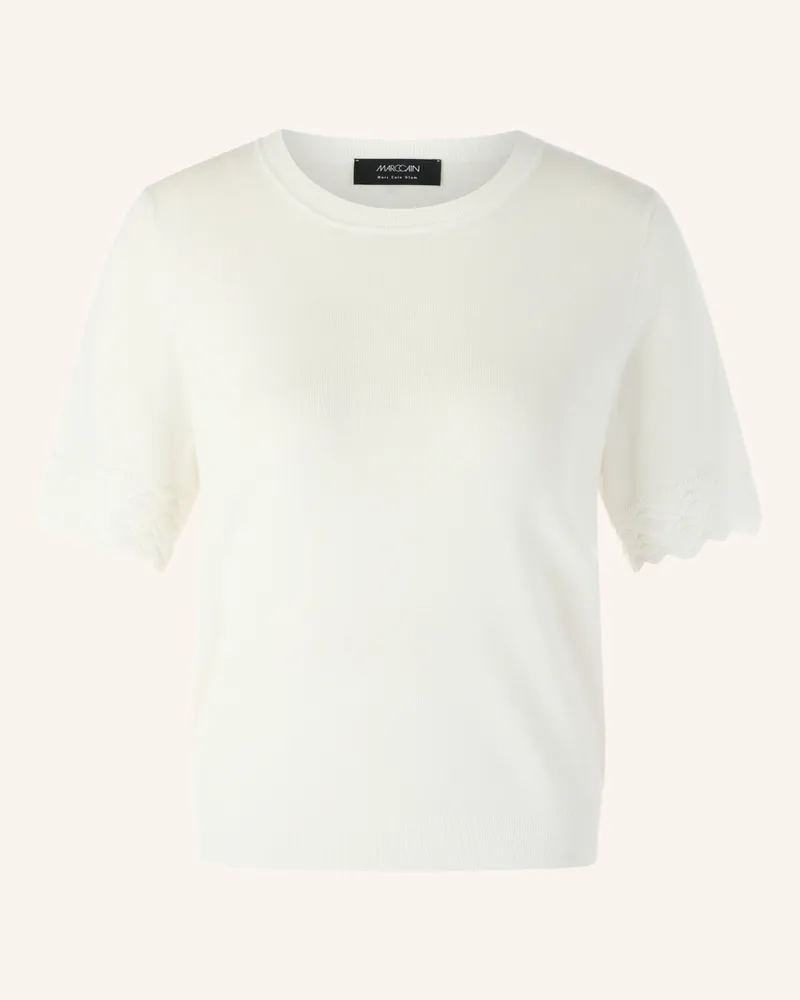 Marc Cain Pullover weiss Weiss