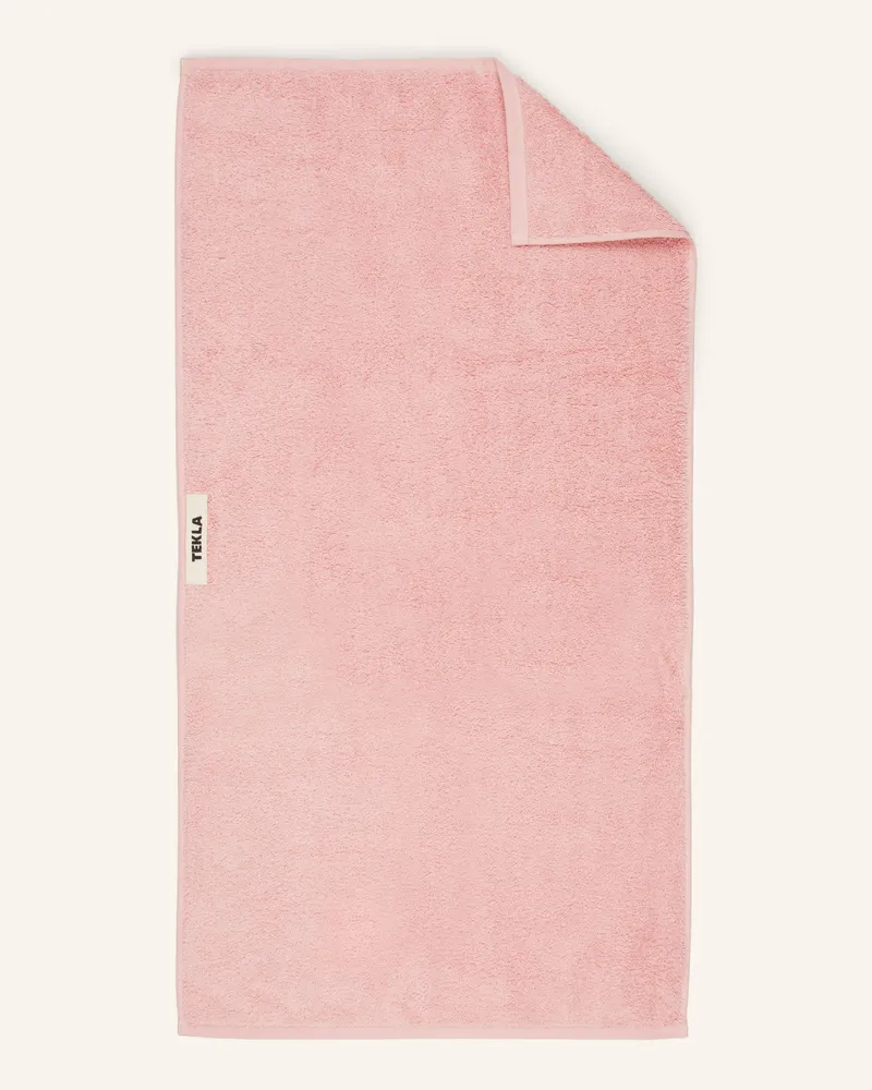 TEKLA Handtuch pink Hellrosa