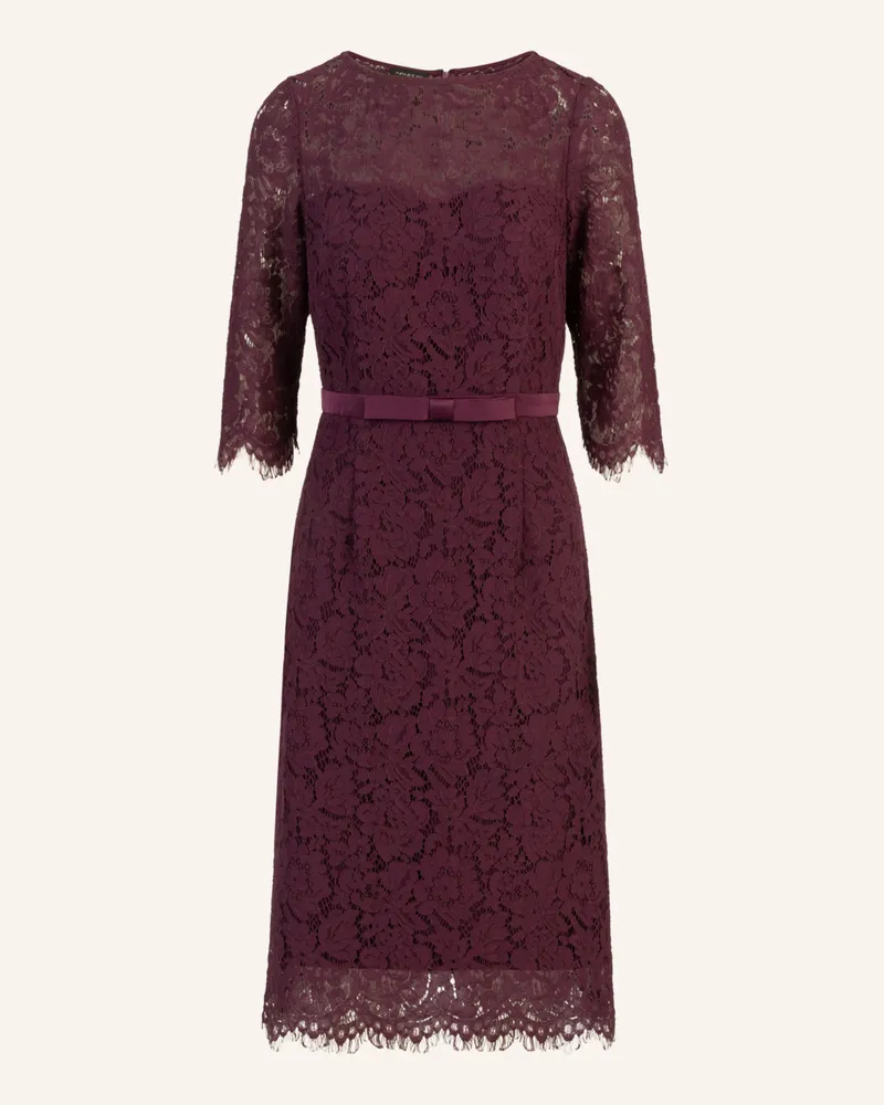 Apart Spitzenkleid Dunkellila