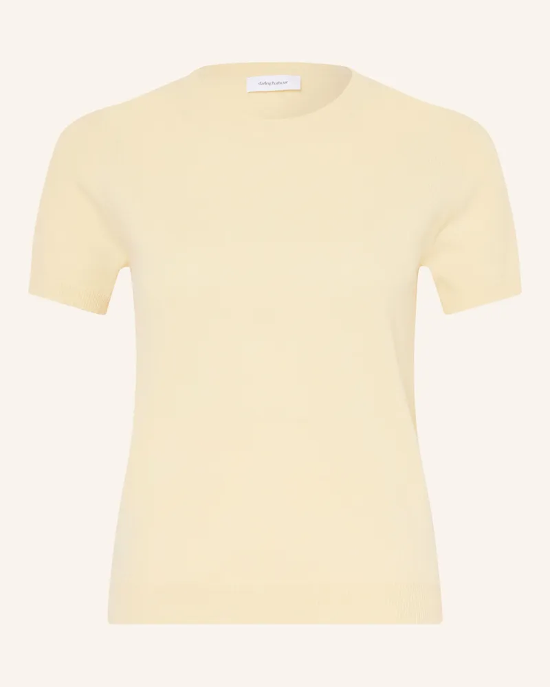 Darling Harbour Strickshirt Aus Cashmere gelb Vanilla